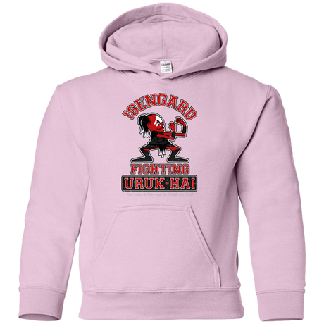 Sweatshirts Light Pink / YS ISENGARD FIGHTING URUKHAI Youth Hoodie