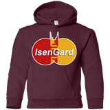 Sweatshirts Maroon / YS Isengard Youth Hoodie