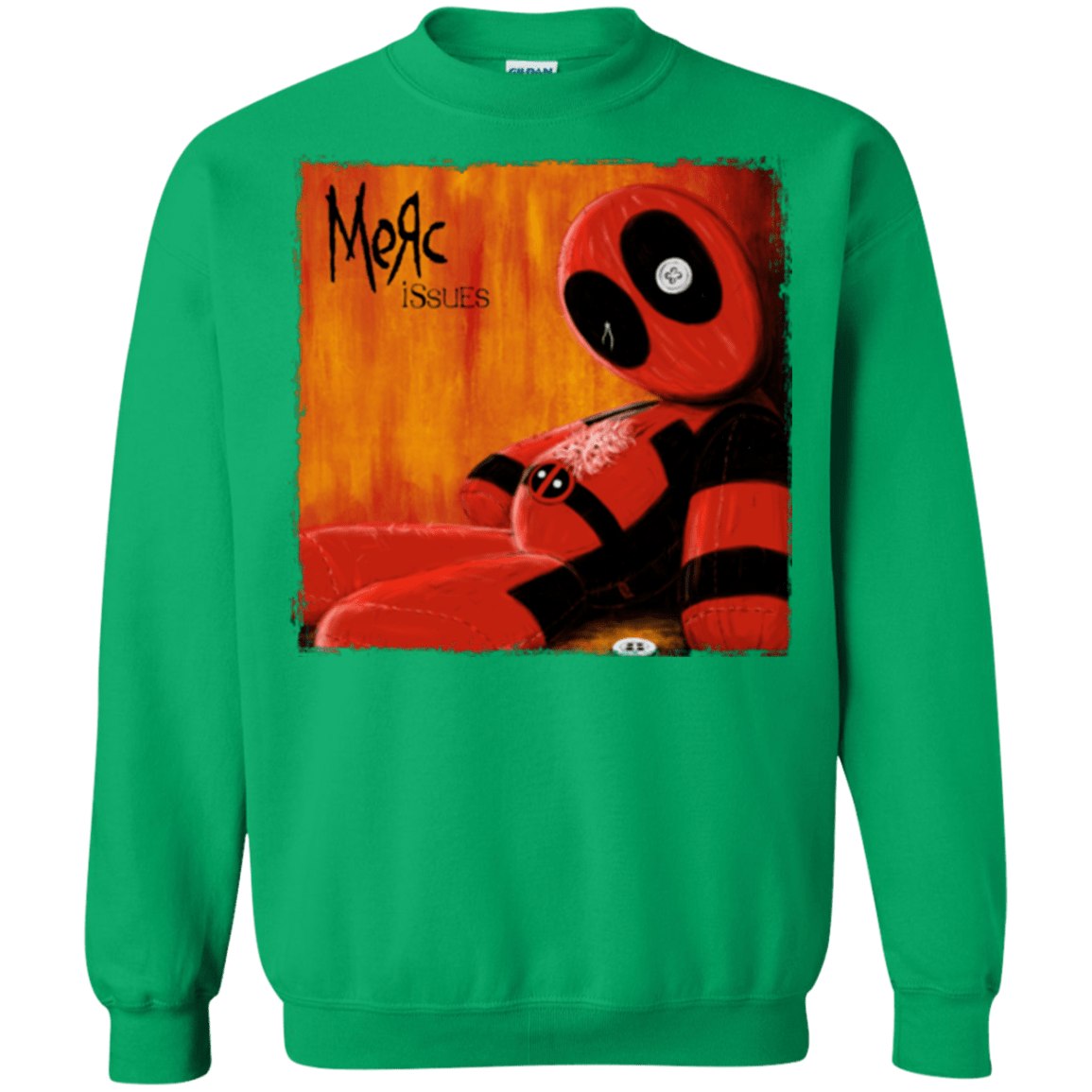 Sweatshirts Irish Green / Small Issues Crewneck Sweatshirt