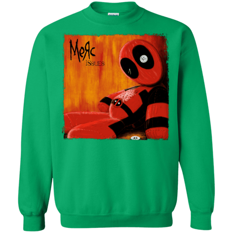 Sweatshirts Irish Green / Small Issues Crewneck Sweatshirt