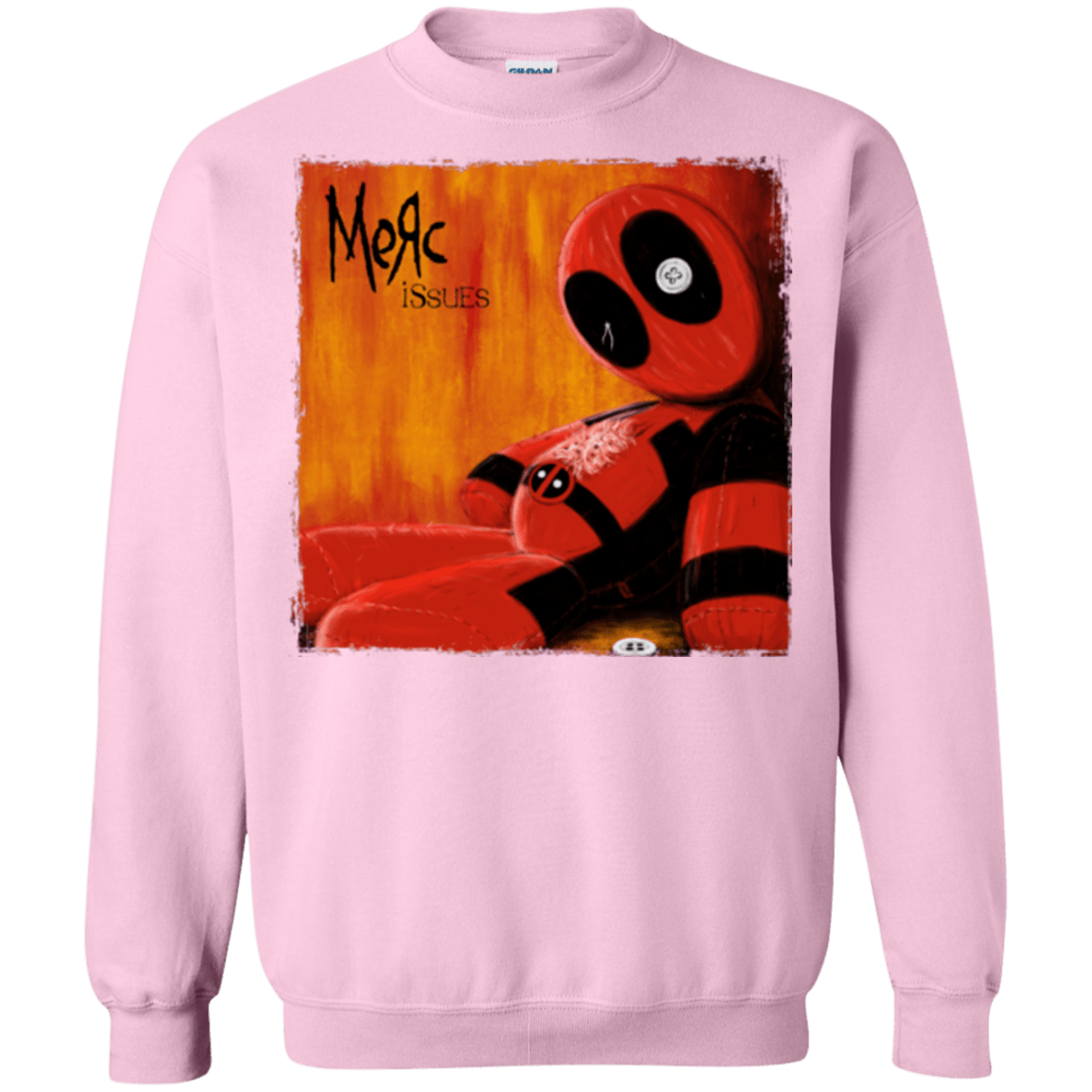 Sweatshirts Light Pink / Small Issues Crewneck Sweatshirt