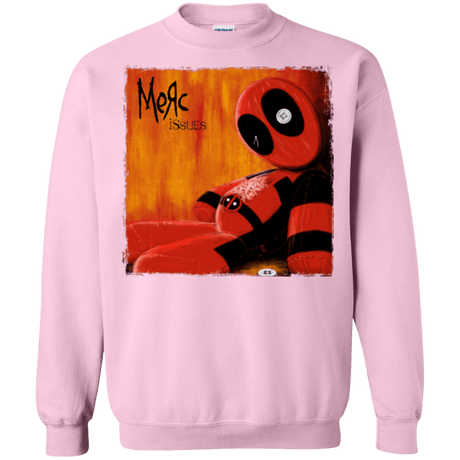 Sweatshirts Light Pink / Small Issues Crewneck Sweatshirt