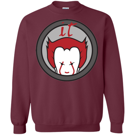 Sweatshirts Maroon / Small IT 3 (2) Crewneck Sweatshirt