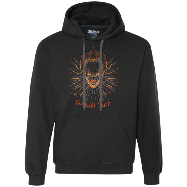 Sweatshirts Black / S IT Clown Premium Fleece Hoodie