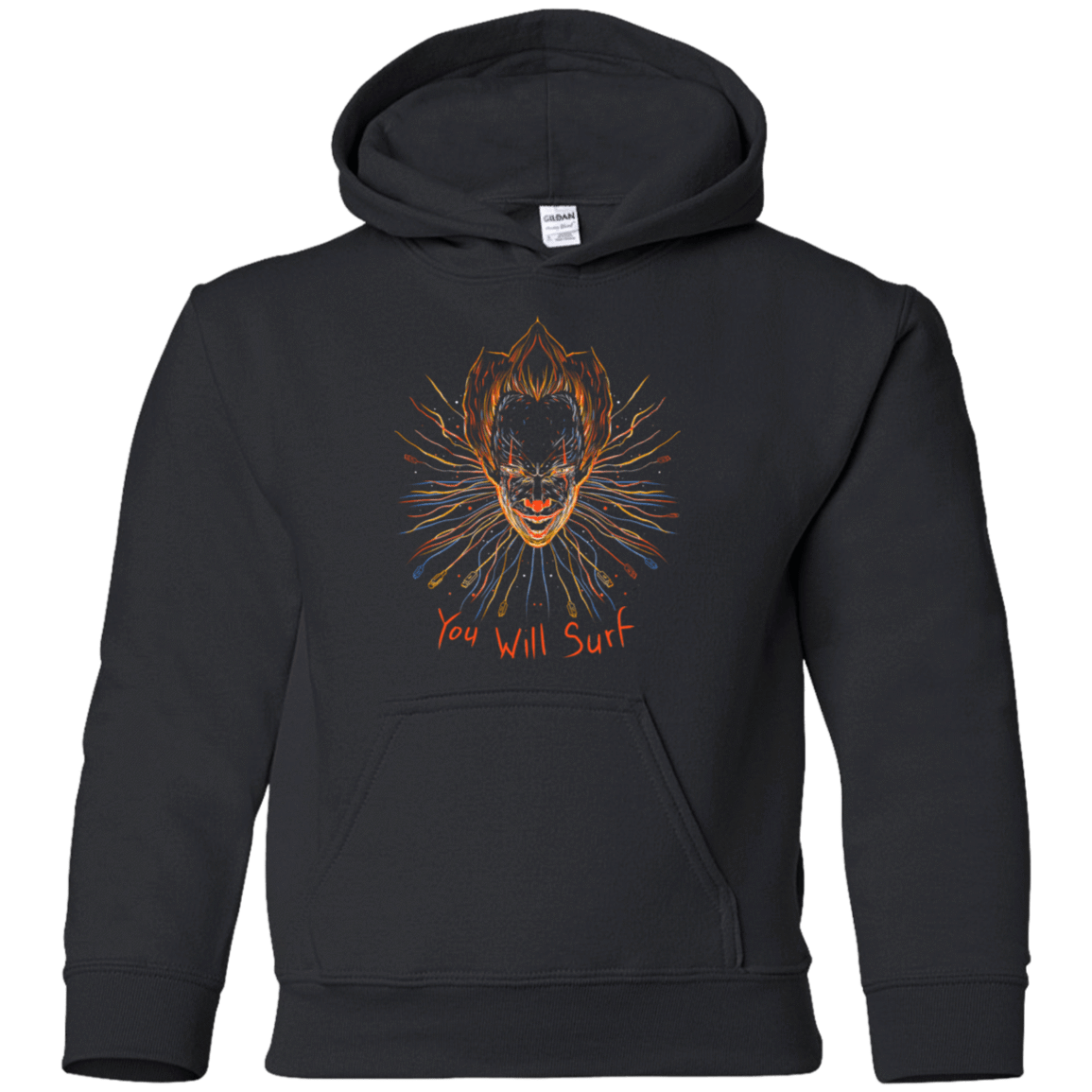 Sweatshirts Black / YS IT Clown Youth Hoodie
