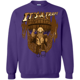 Sweatshirts It's a trap!! Crewneck Sweatshirt