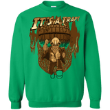 Sweatshirts Irish Green / Small It's a trap!! Crewneck Sweatshirt