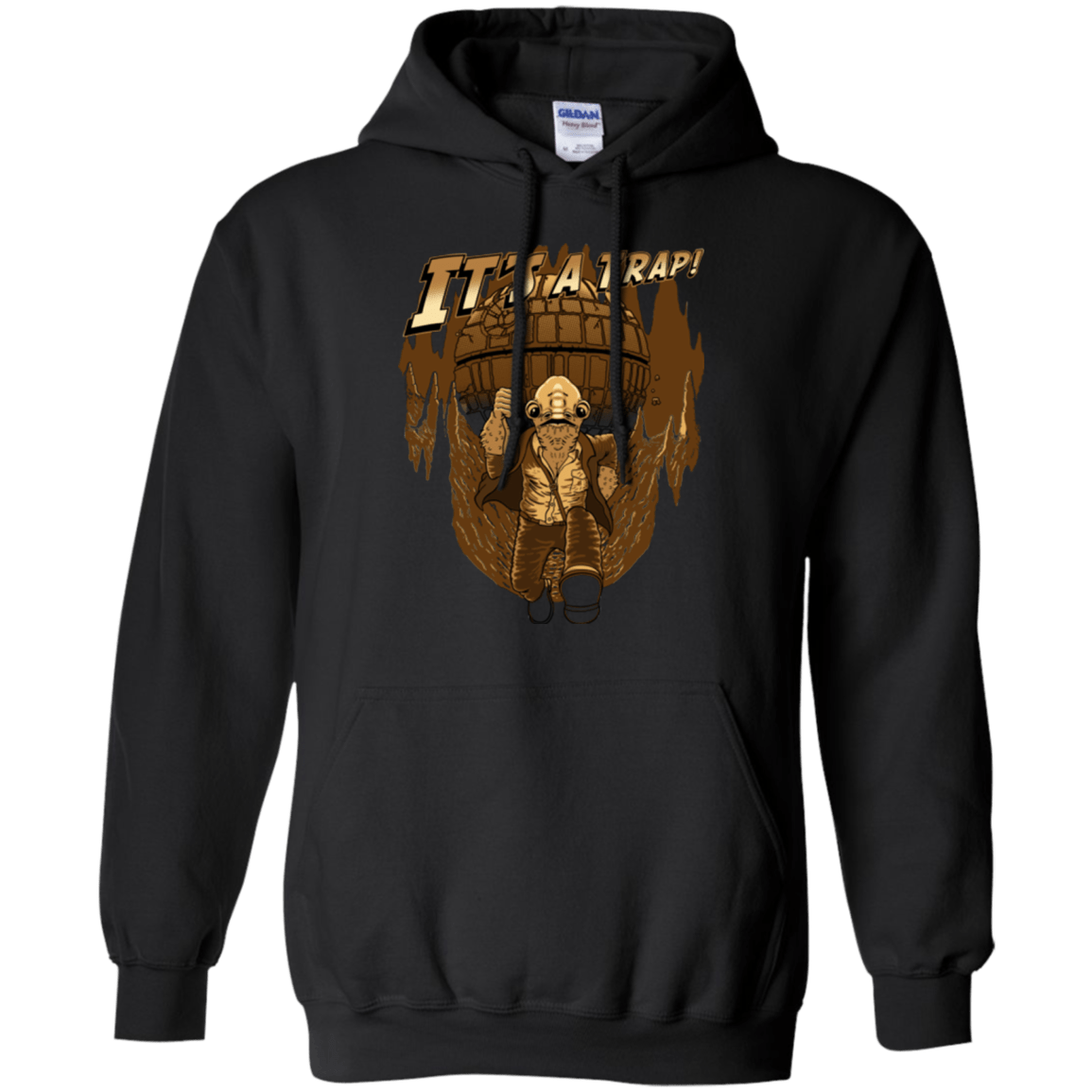 Sweatshirts Black / Small It's a trap!! Pullover Hoodie