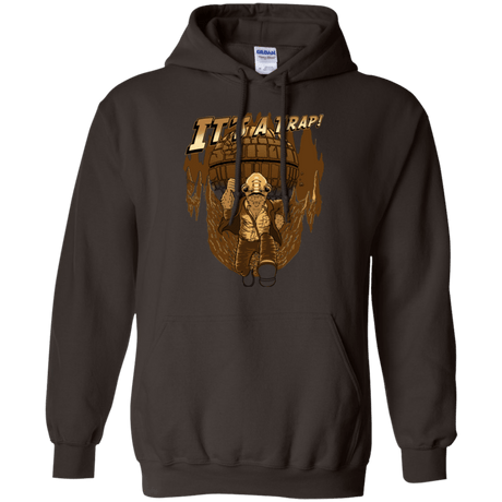 Sweatshirts Dark Chocolate / Small It's a trap!! Pullover Hoodie