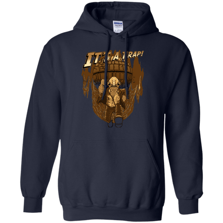 Sweatshirts Navy / Small It's a trap!! Pullover Hoodie