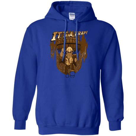 Sweatshirts Royal / Small It's a trap!! Pullover Hoodie