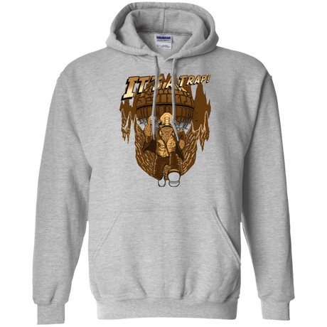 Sweatshirts Sport Grey / Small It's a trap!! Pullover Hoodie