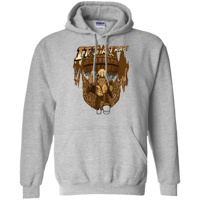 Sweatshirts Sport Grey / Small It's a trap!! Pullover Hoodie