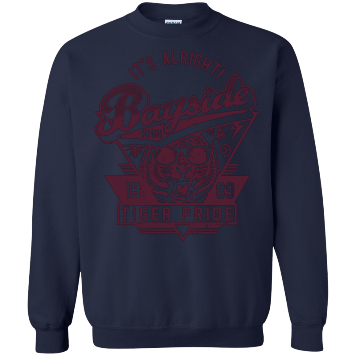 Sweatshirts Navy / Small It's Alright Crewneck Sweatshirt