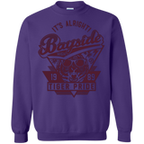 Sweatshirts Purple / Small It's Alright Crewneck Sweatshirt