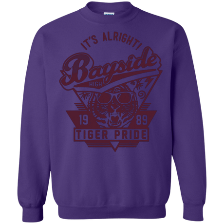 Sweatshirts Purple / Small It's Alright Crewneck Sweatshirt