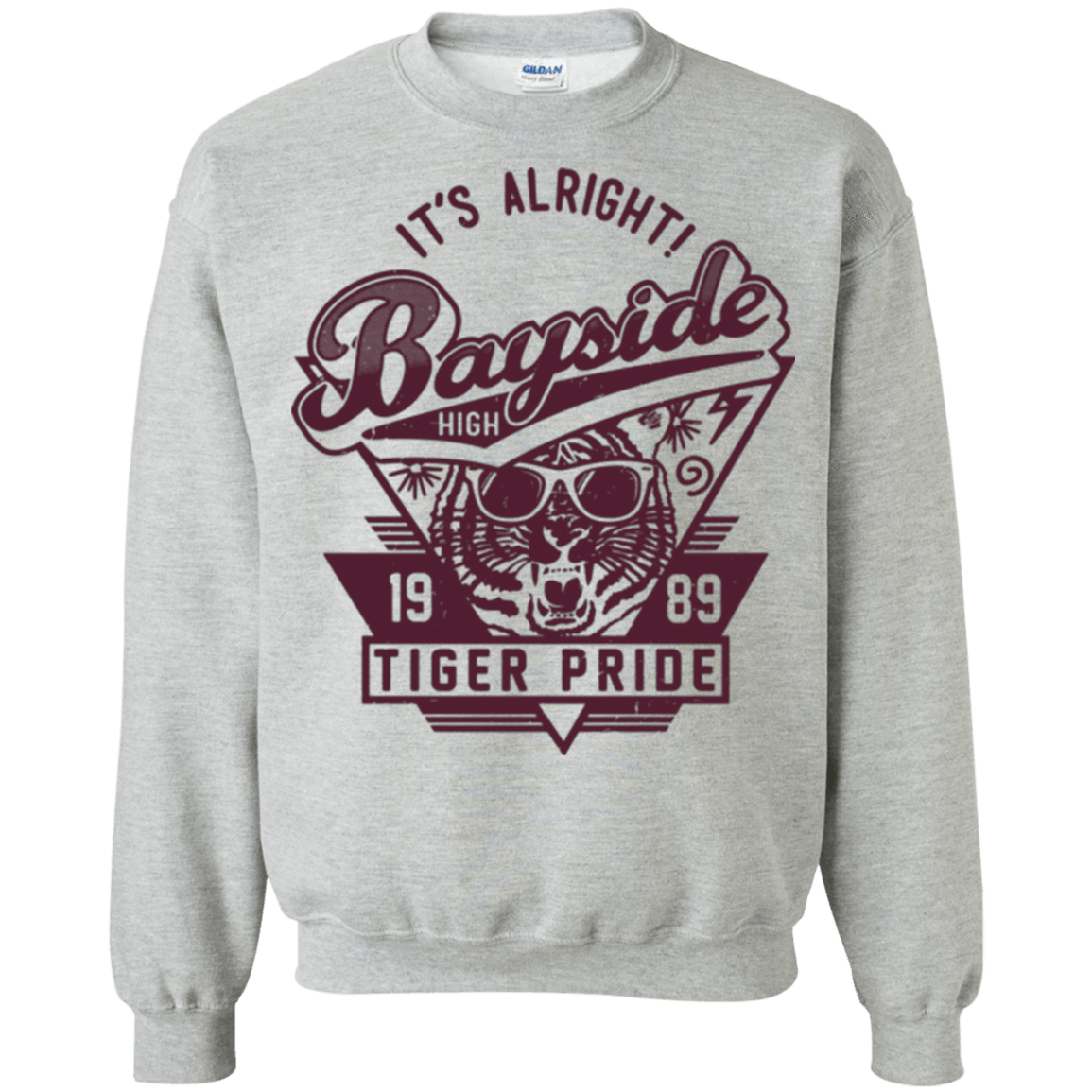 Sweatshirts Sport Grey / Small It's Alright Crewneck Sweatshirt