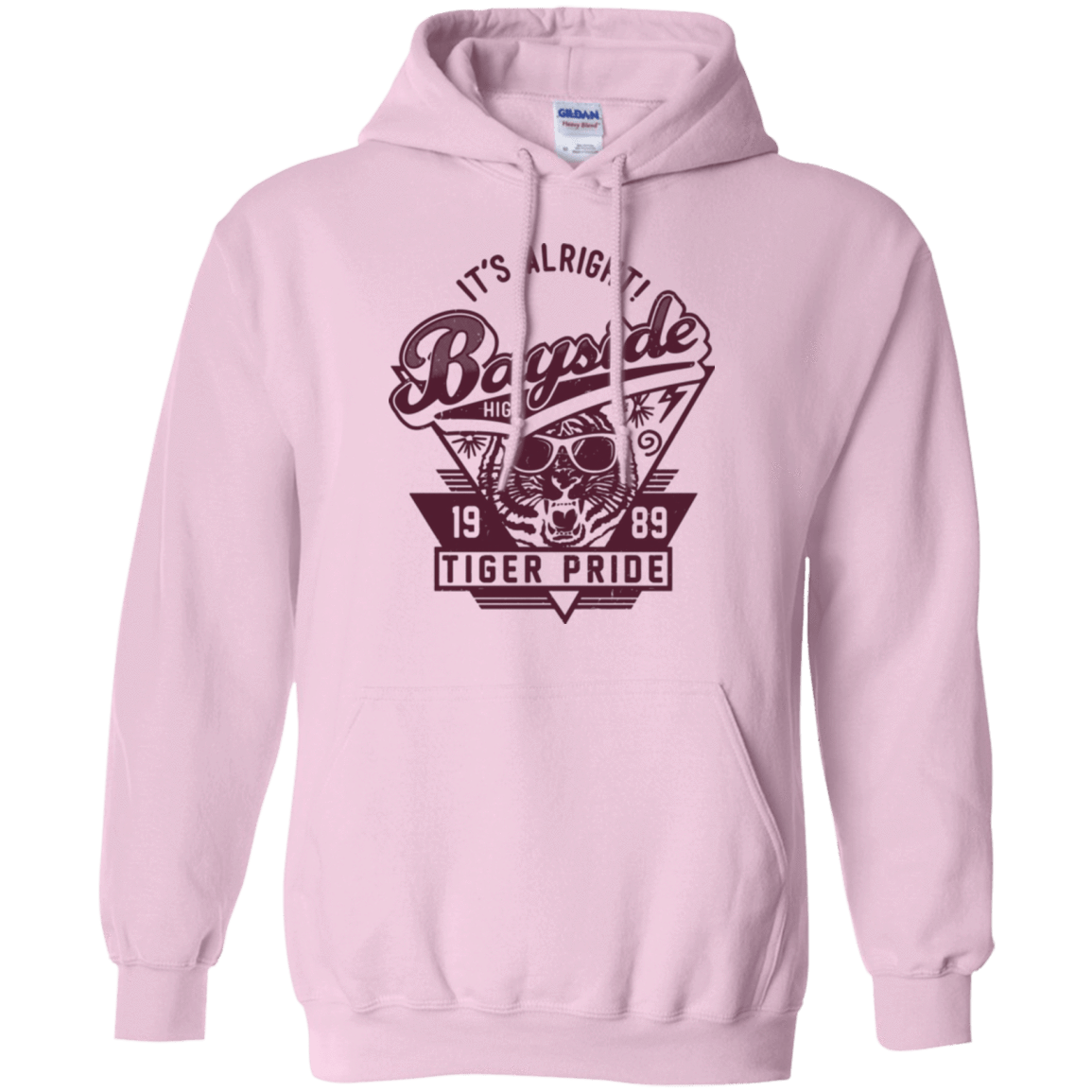 Sweatshirts Light Pink / Small It's Alright Pullover Hoodie