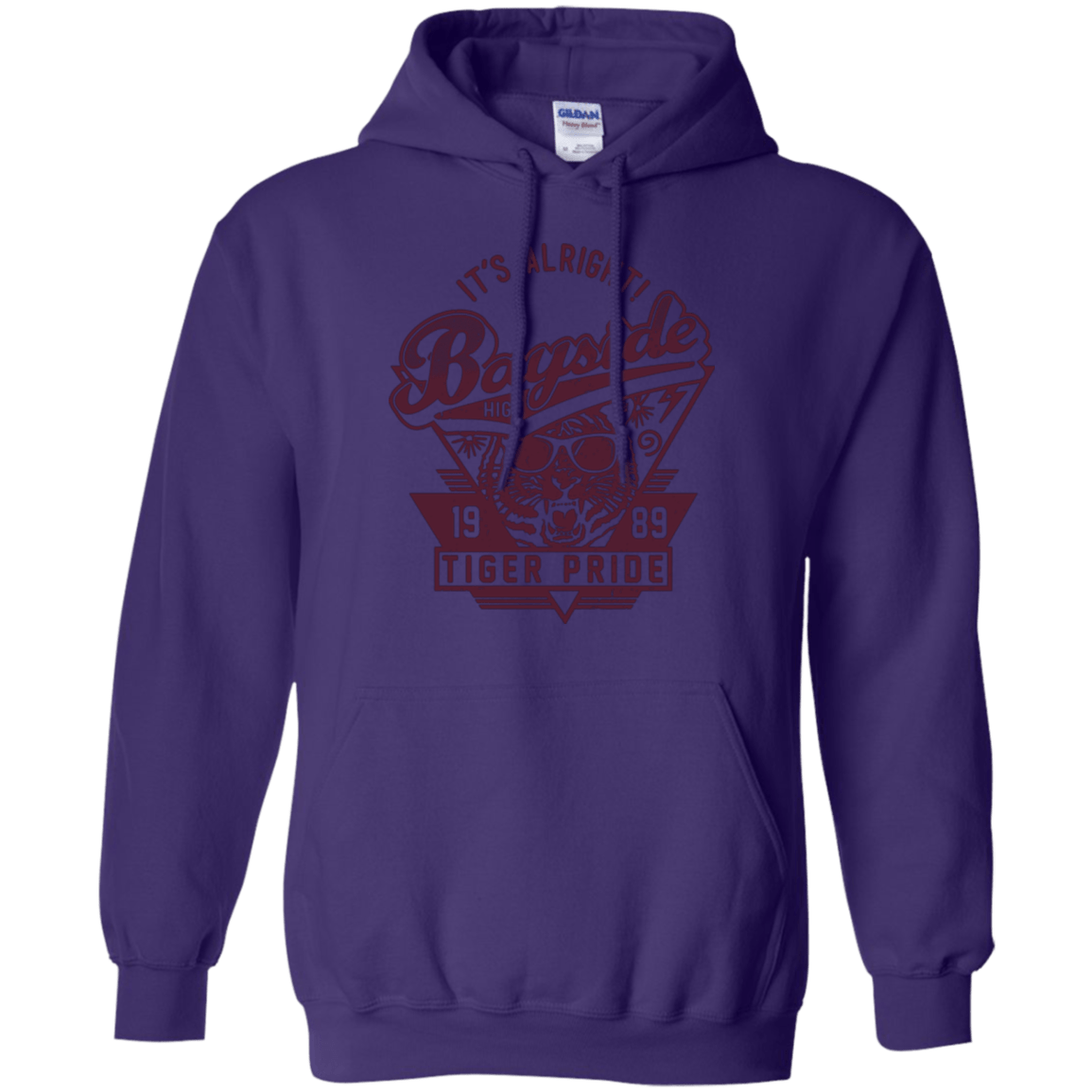 Sweatshirts Purple / Small It's Alright Pullover Hoodie