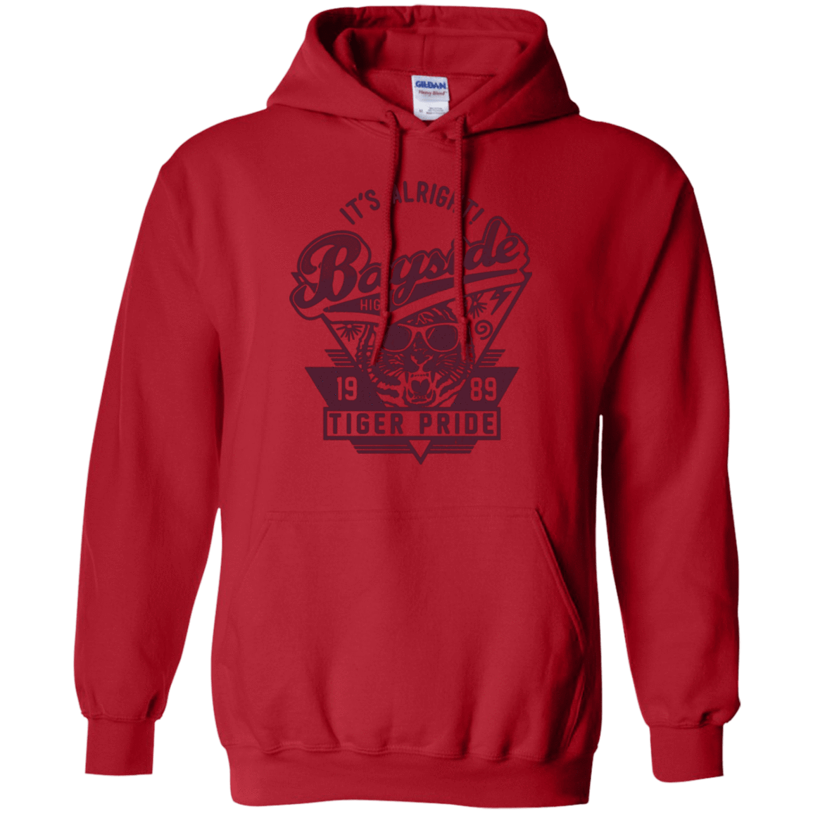 Sweatshirts Red / Small It's Alright Pullover Hoodie