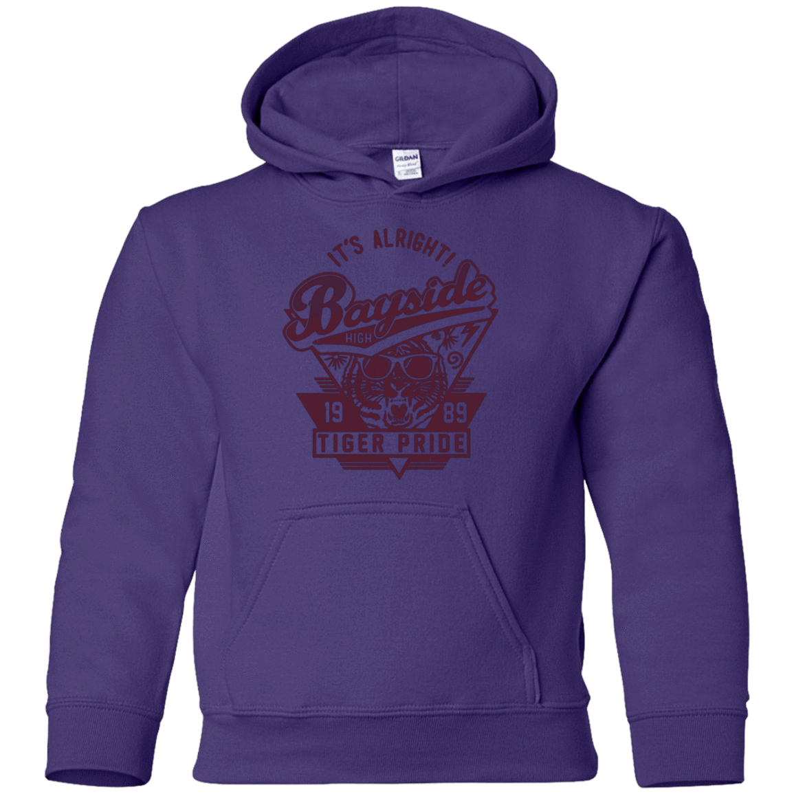 Sweatshirts Purple / YS It's Alright Youth Hoodie