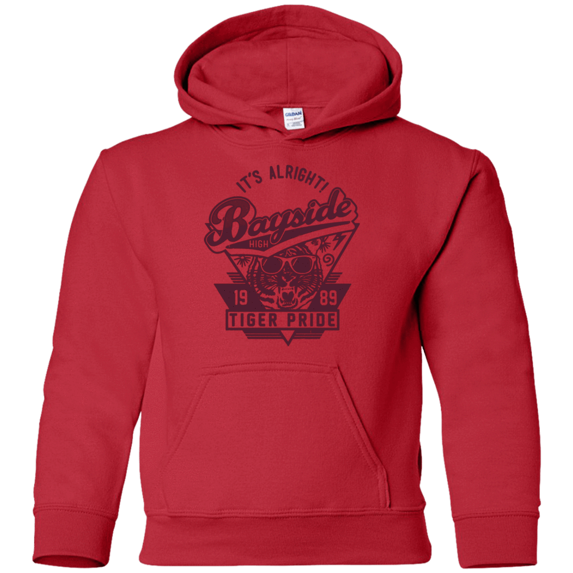 Sweatshirts Red / YS It's Alright Youth Hoodie