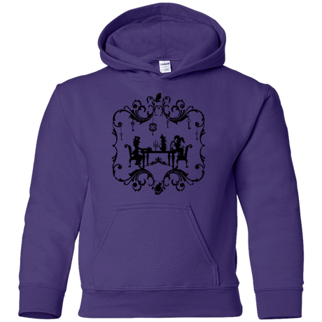 Sweatshirts Purple / YS It's Always Tea Time Youth Hoodie