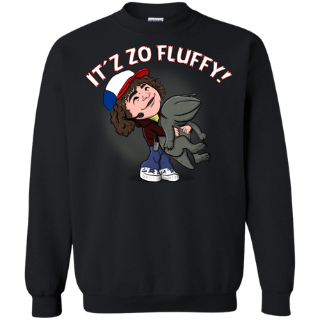 Sweatshirts Black / S It´z Zo Fluffy Crewneck Sweatshirt