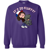 Sweatshirts Purple / S It´z Zo Fluffy Crewneck Sweatshirt