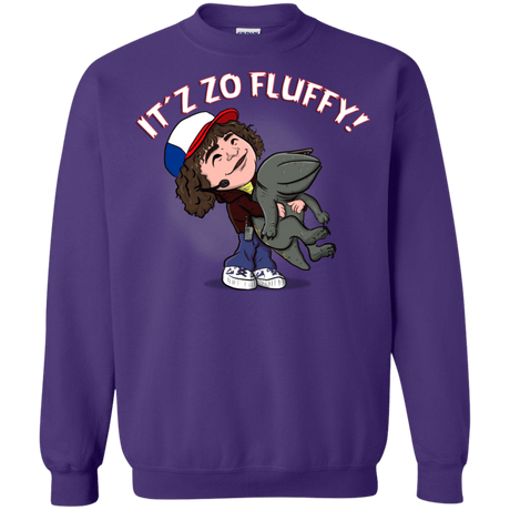 Sweatshirts Purple / S It´z Zo Fluffy Crewneck Sweatshirt