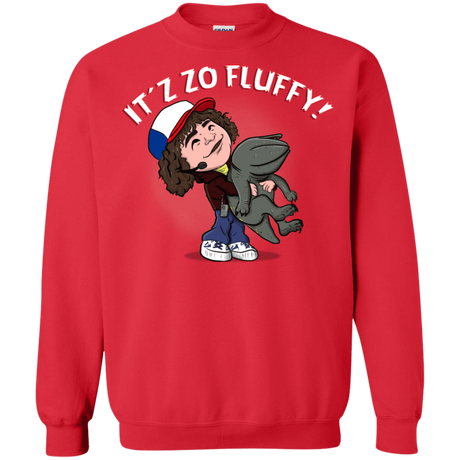 Sweatshirts Red / S It´z Zo Fluffy Crewneck Sweatshirt