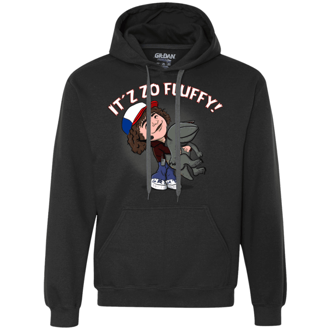 Sweatshirts Black / S It´z Zo Fluffy Premium Fleece Hoodie