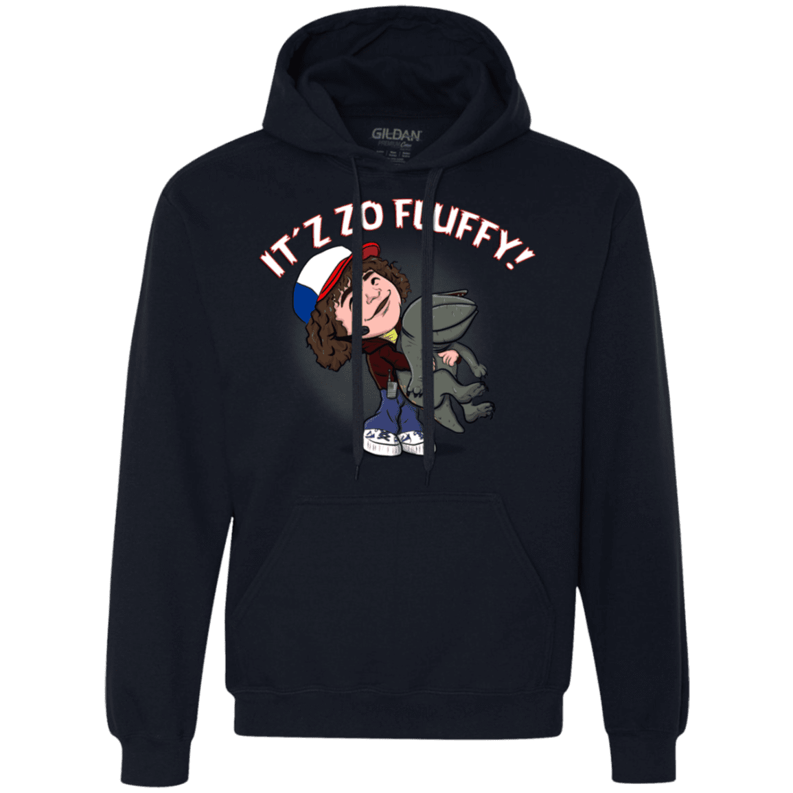 Sweatshirts Navy / S It´z Zo Fluffy Premium Fleece Hoodie