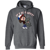 Sweatshirts Dark Heather / S It´z Zo Fluffy Pullover Hoodie