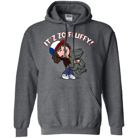 Sweatshirts Dark Heather / S It´z Zo Fluffy Pullover Hoodie