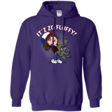 Sweatshirts Purple / S It´z Zo Fluffy Pullover Hoodie