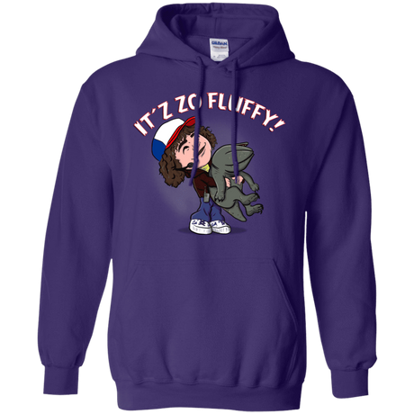 Sweatshirts Purple / S It´z Zo Fluffy Pullover Hoodie