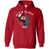 Sweatshirts Red / S It´z Zo Fluffy Pullover Hoodie