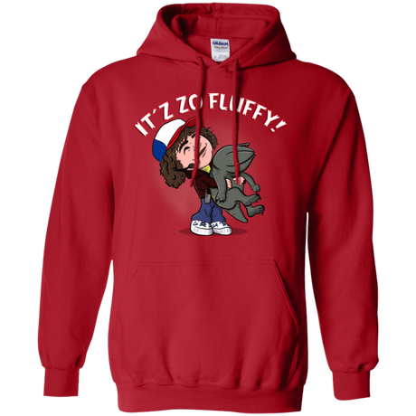 Sweatshirts Red / S It´z Zo Fluffy Pullover Hoodie