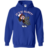 Sweatshirts Royal / S It´z Zo Fluffy Pullover Hoodie