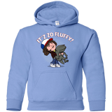 Sweatshirts Carolina Blue / YS It´z Zo Fluffy Youth Hoodie