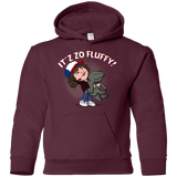 Sweatshirts Maroon / YS It´z Zo Fluffy Youth Hoodie