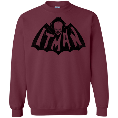 Sweatshirts Maroon / S ITman Crewneck Sweatshirt