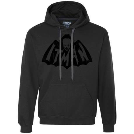 Sweatshirts Black / S ITman Premium Fleece Hoodie