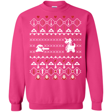 Sweatshirts Heliconia / Small Its Dangerous To Go Alone At Christmas Crewneck Sweatshirt