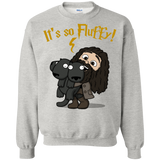 Sweatshirts Ash / Small Its So Fluffy Crewneck Sweatshirt