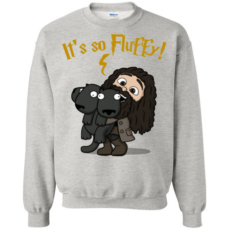 Sweatshirts Ash / Small Its So Fluffy Crewneck Sweatshirt
