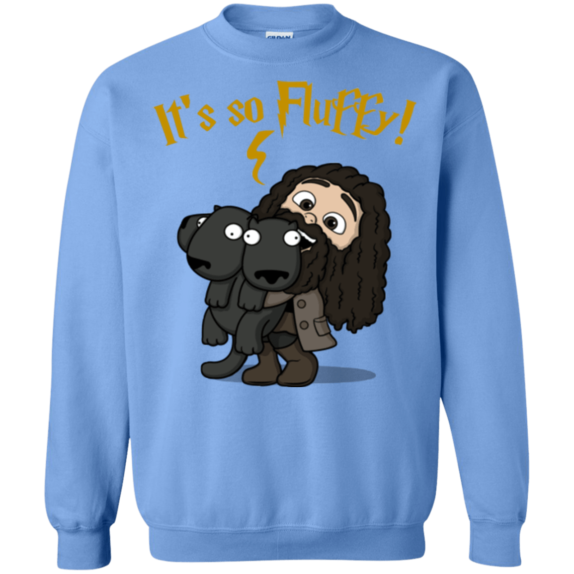 Sweatshirts Carolina Blue / Small Its So Fluffy Crewneck Sweatshirt