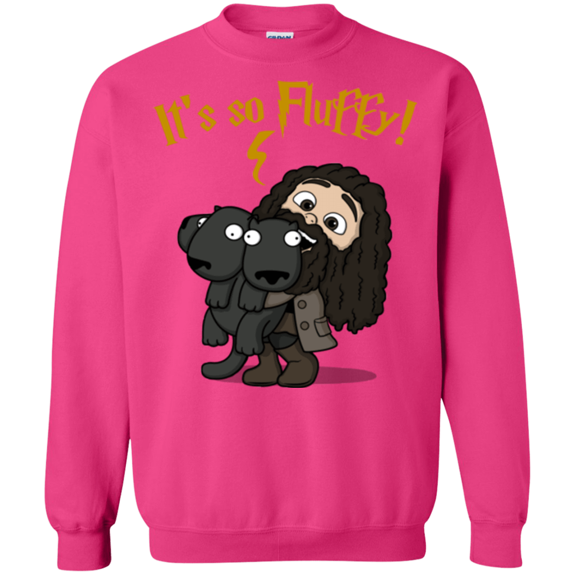 Sweatshirts Heliconia / Small Its So Fluffy Crewneck Sweatshirt