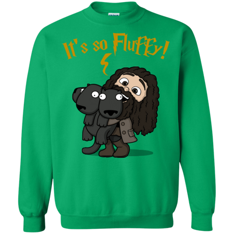 Sweatshirts Irish Green / Small Its So Fluffy Crewneck Sweatshirt
